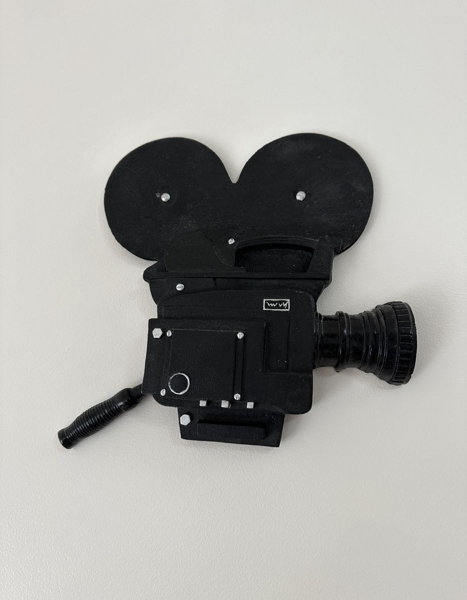 Cute Vintage Movie Film Camera Wall Decor