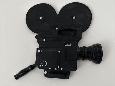 Cute Vintage Movie Film Camera Wall Decor