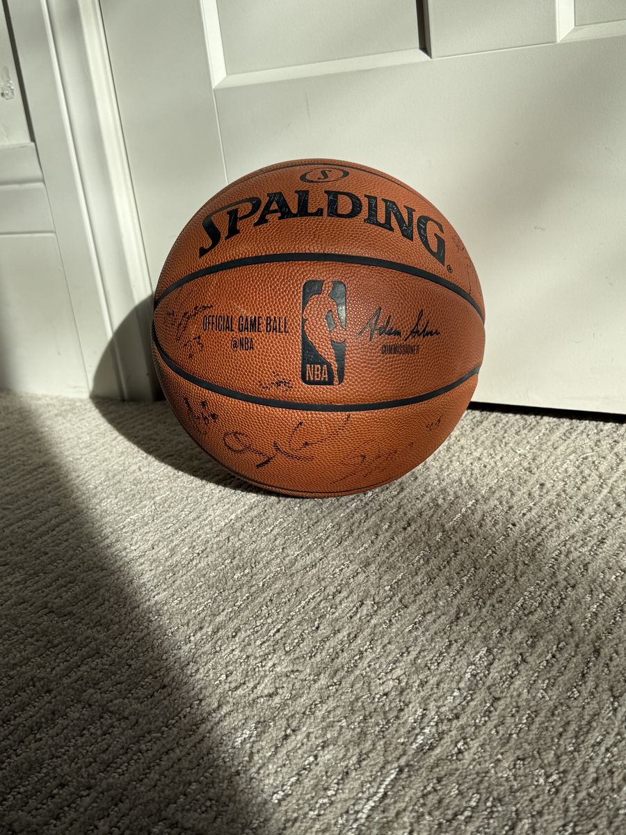 Rare Autographed Utah Jazz Basketball