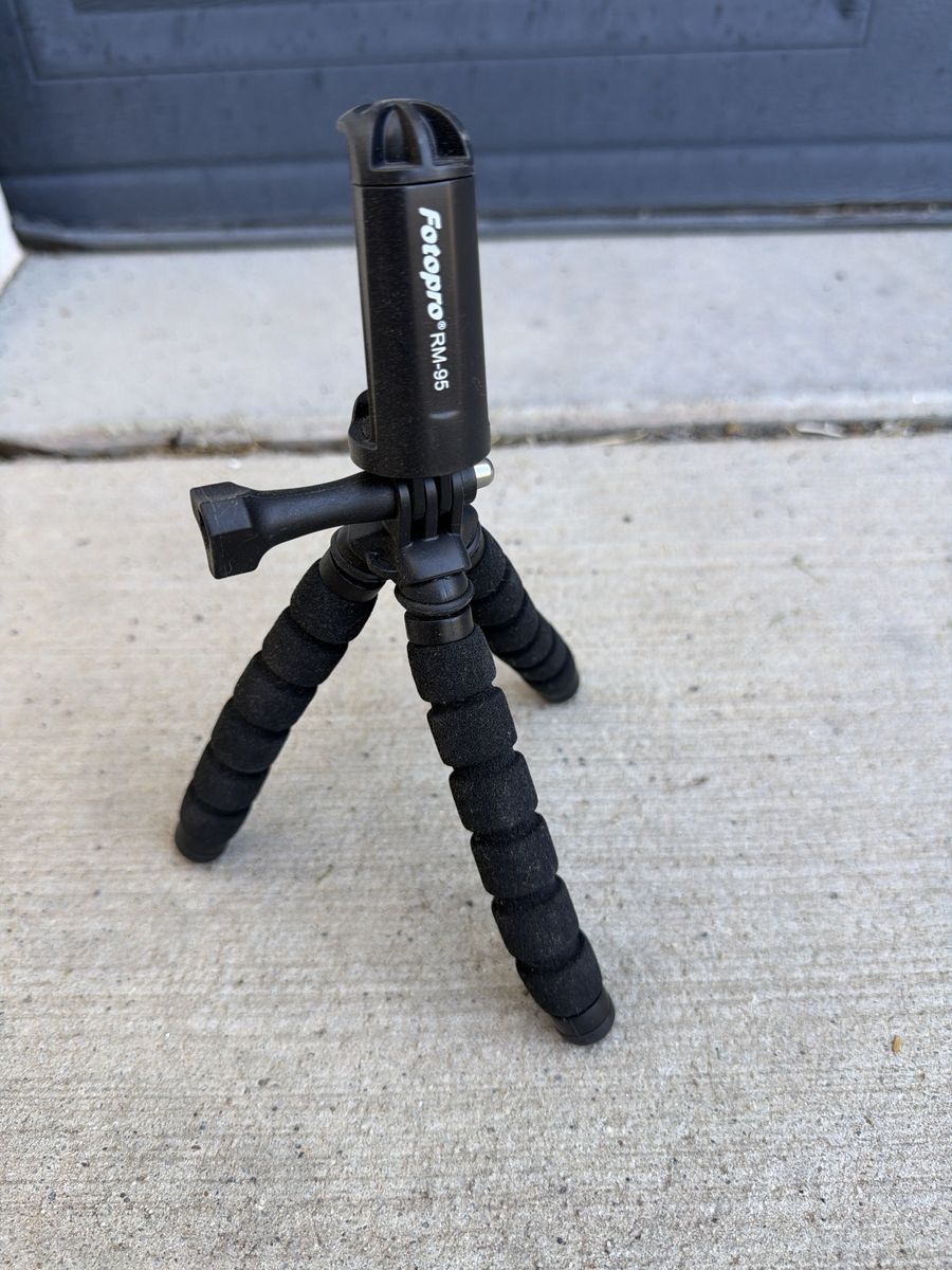Fotopro RM-95 Flexible Mini Tripod with Phone Mount and Action Cam Mount