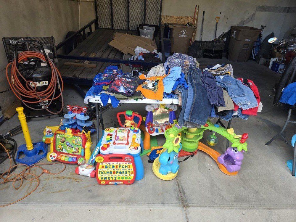 lots of children's toys