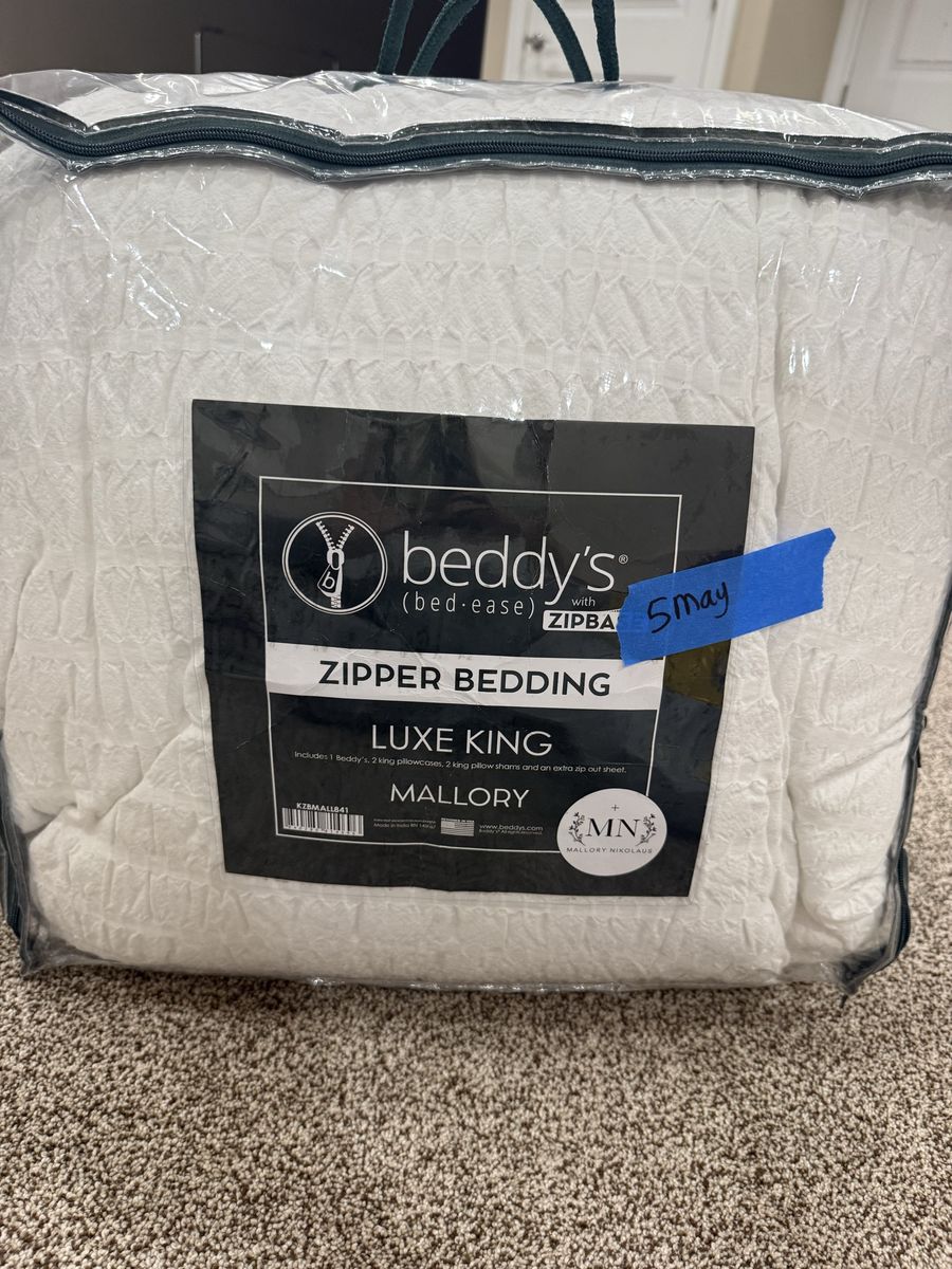 Beddys KING Mallory Minky Zipbase