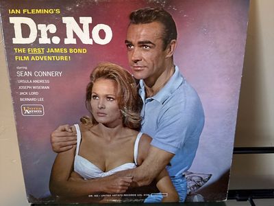 Dr. No Original Motion Picture Soundtrack Vinyl Record Album UAL 4108 Sean Connery