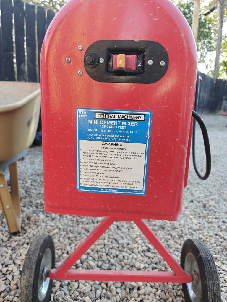 cement mixer