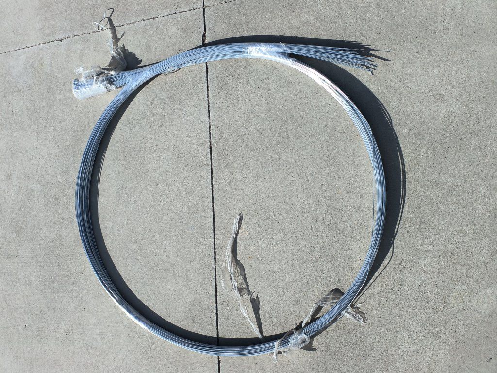 15' bundle of baling wire