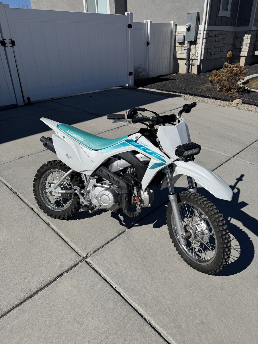 2024 Honda CRF110. Fuel injected.
