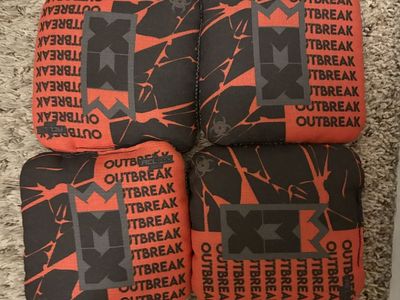 MX Outbreak Cornhole bags 2024