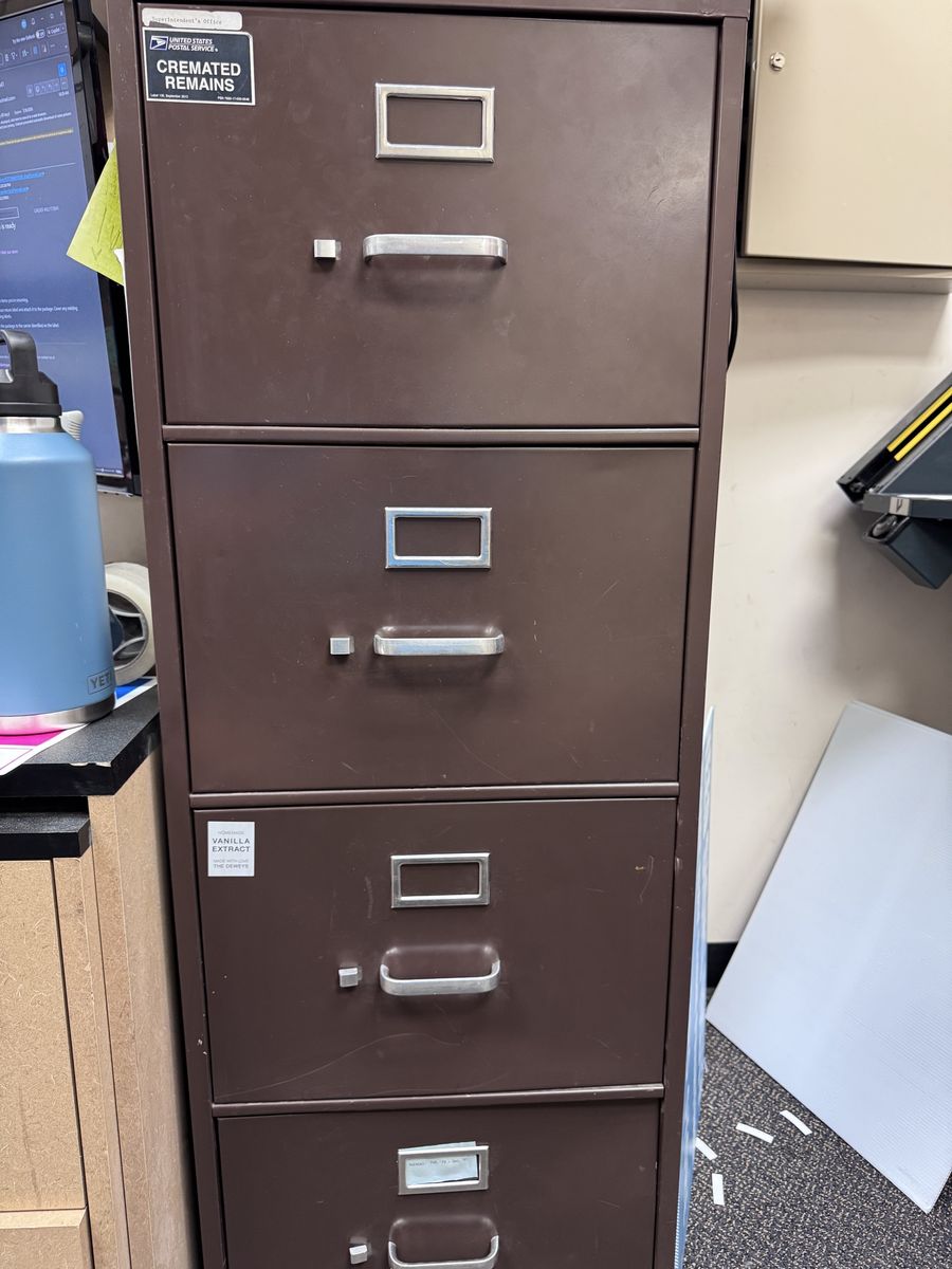 Metal Filing Cabinet