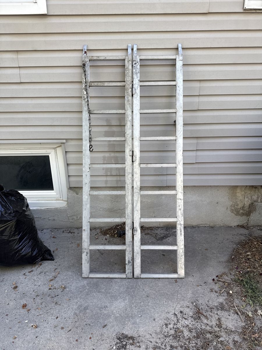 Aluminum Loading Ramp - Heavy Duty Utility Ramp for ATVs