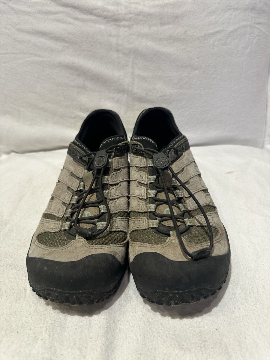 Merrell women’s size 11, or men’s 9.5 gray/olive hiking or water shoes