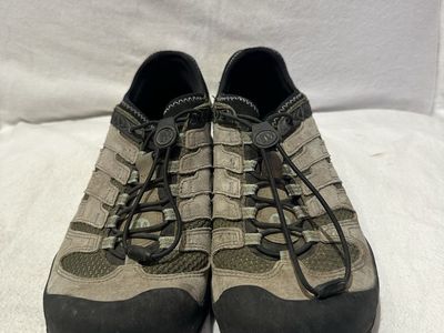Merrell women’s size 11, or men’s 9.5 gray/olive hiking or water shoes