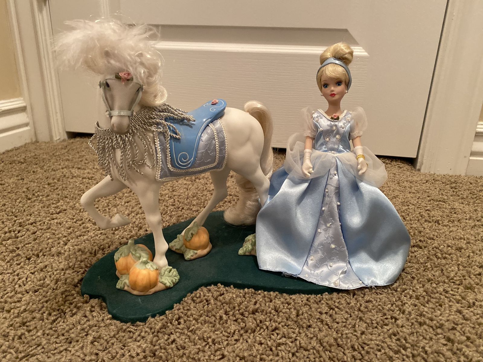 Disney Cinderella & Horse Collectible Figurines