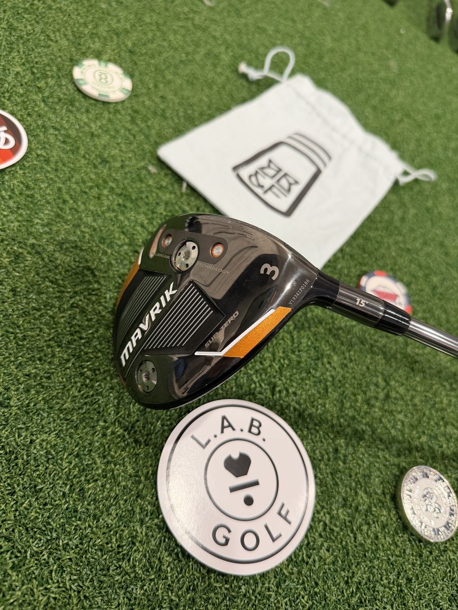 Callaway Mavrik SubZero 3 Wood 15* Diamana ZF80TX Mint