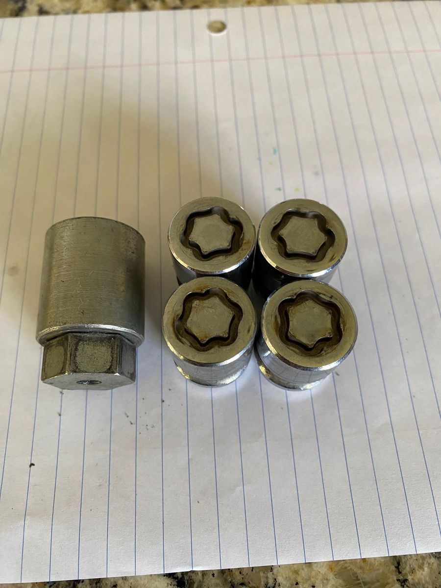Wheel lug nut locks