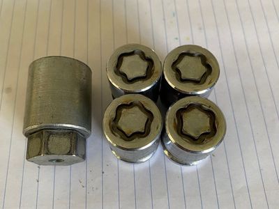 Wheel lug nut locks