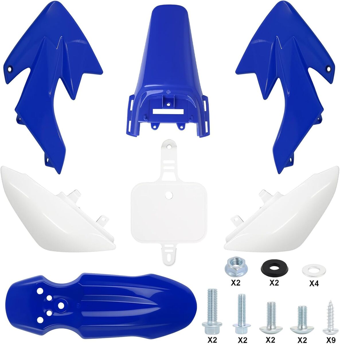 CRF50 Body Fender Kit for Compatible with XR50 XR 50 CRF 50 SDG SSR Pit Dirt Motor Trail Bike