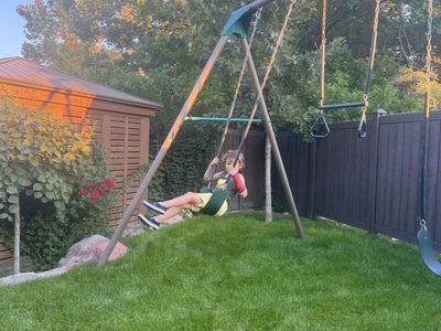 Lifetime 10ft. Swing Set
