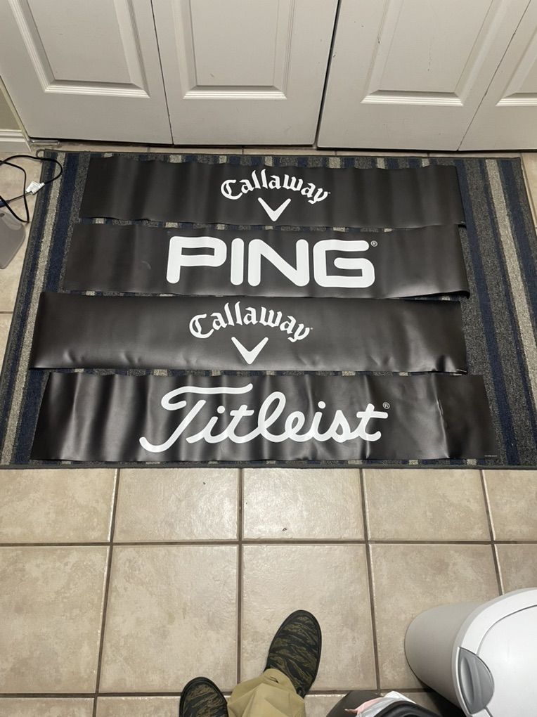 Golf Banners/magnets