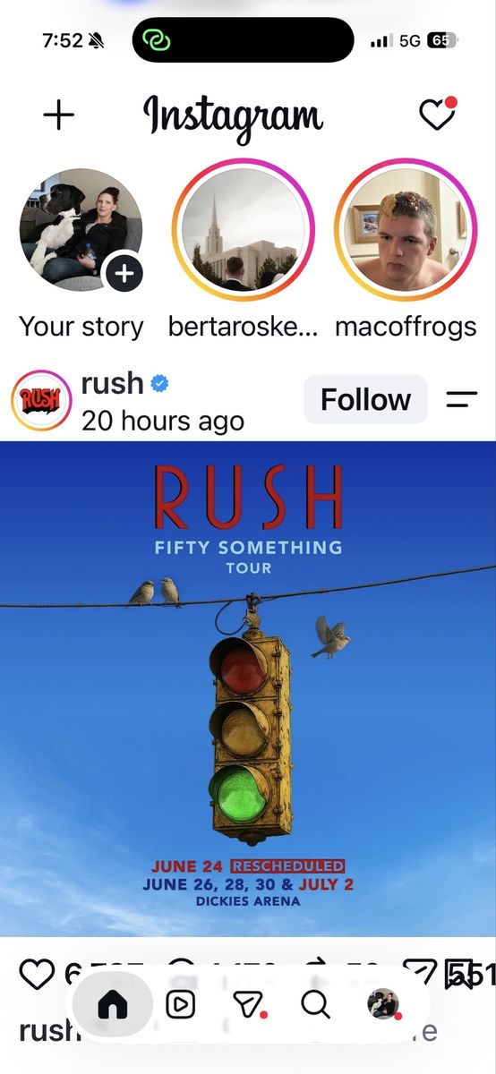 Rush concert