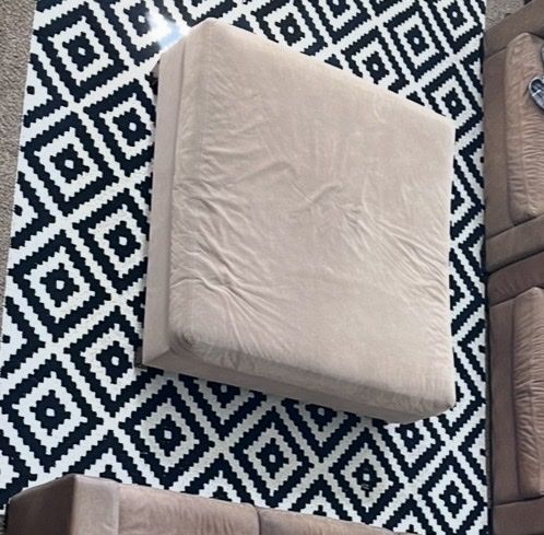 Free oversized ottoman