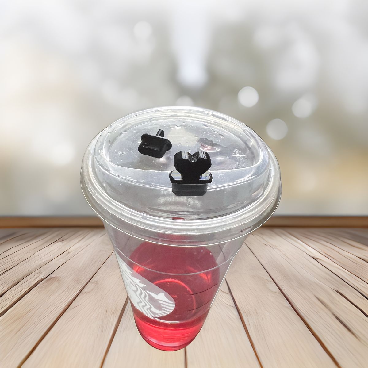 Drink Stopper For Trenta Starbucks drinks.
