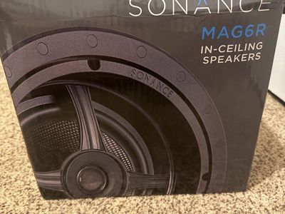 Sonance in ceiling speakers MAG6R brand new never opened.