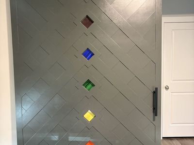 Custom Chakra Barn Door