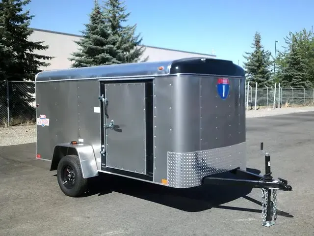 5x10 Interstate Enclosed Cargo Trailer FREE INSPECTION