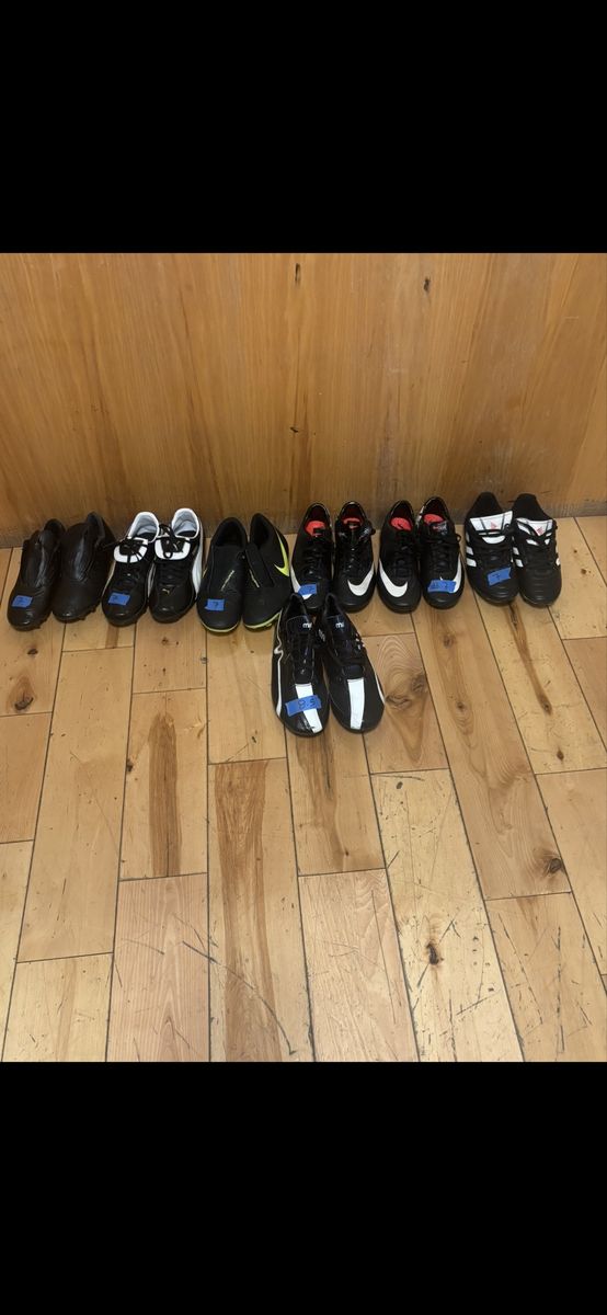 Youth Boys Soccer Cleats & Athletic Shoes Lot - Nike, Adidas, Puma, Mizuno