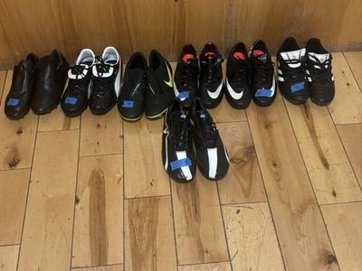 Youth Boys Soccer Cleats & Athletic Shoes Lot - Nike, Adidas, Puma, Mizuno