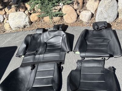Faux leather Toyota Tundra backseat cover