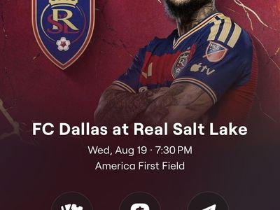 3 TICKETS RSL VS DALLAS