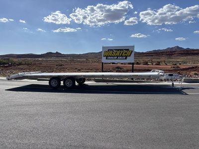 2027 Aluma 8.3X30 10K 1030H Aluminum Utility Trailer with Bi-Fold Tailgate and Dovetail