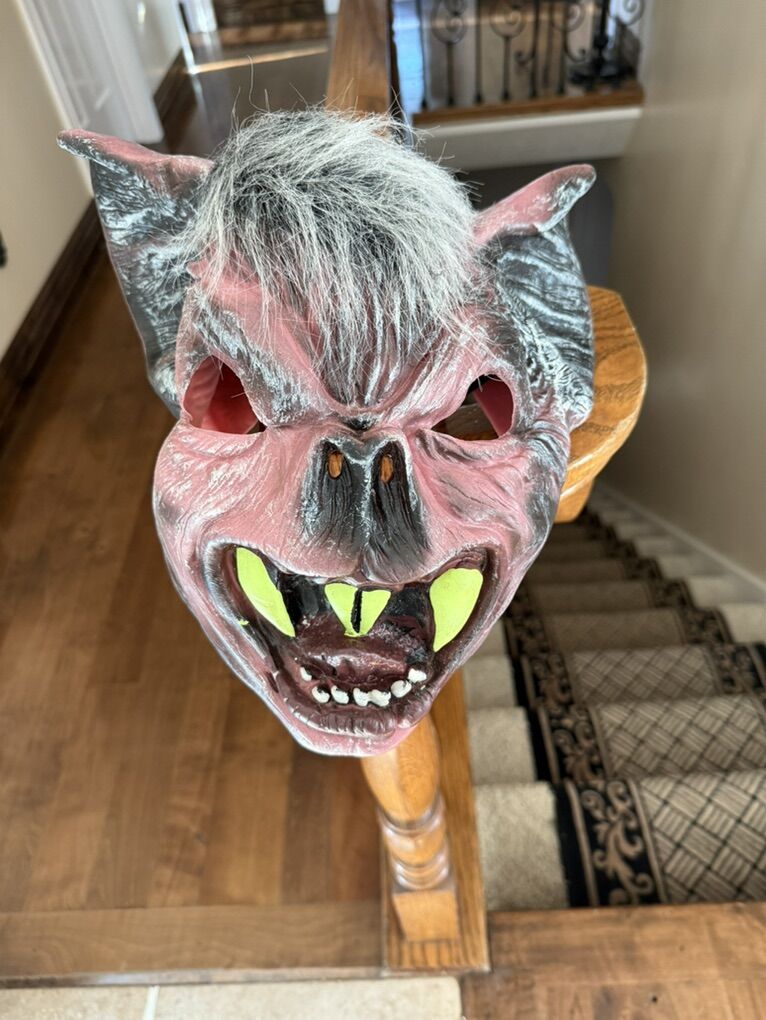 Scary Werewolf Styled Mask Adult Sized