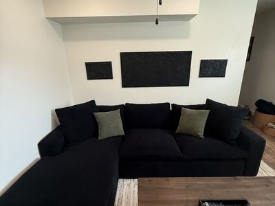Modern R&L L Shaped Living Spaces Sofa