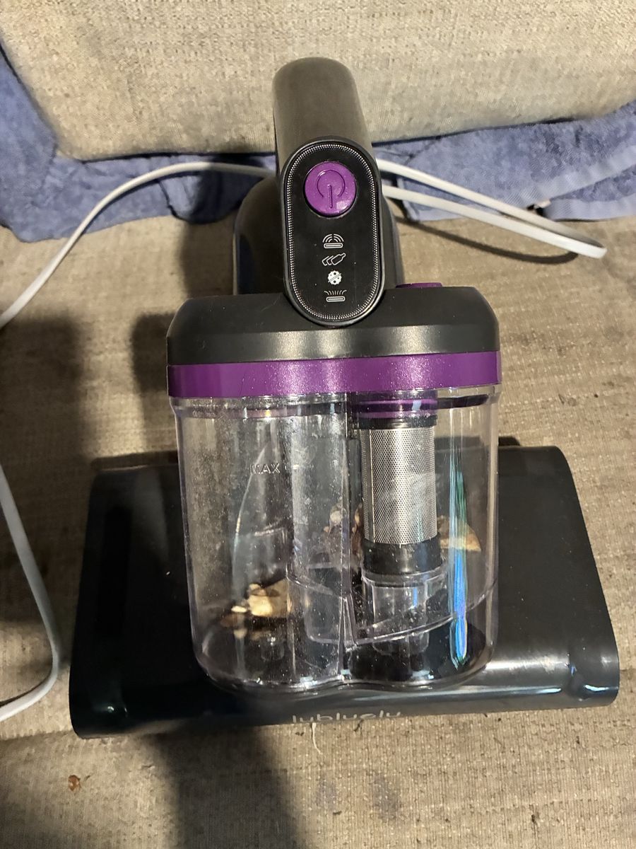 Lubluelu Handheld Corded Vacuum Cleaner Black and Purple