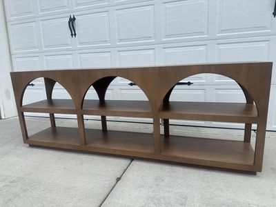 80" Solid wood console