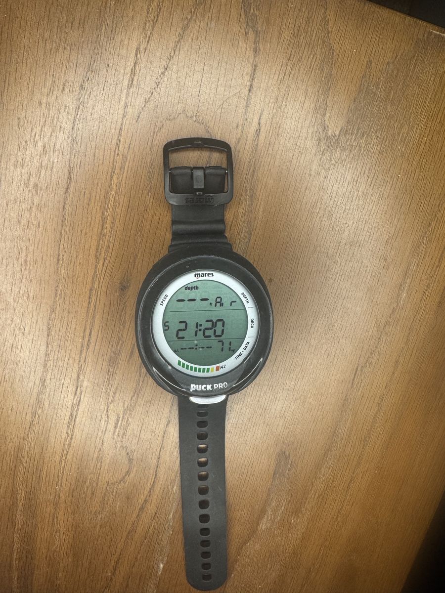 Mares Puck Pro Dive Computer Watch - Black