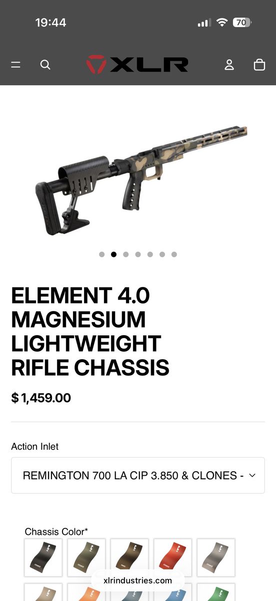 XLR ELEMENT 4.0 Remington Long Action