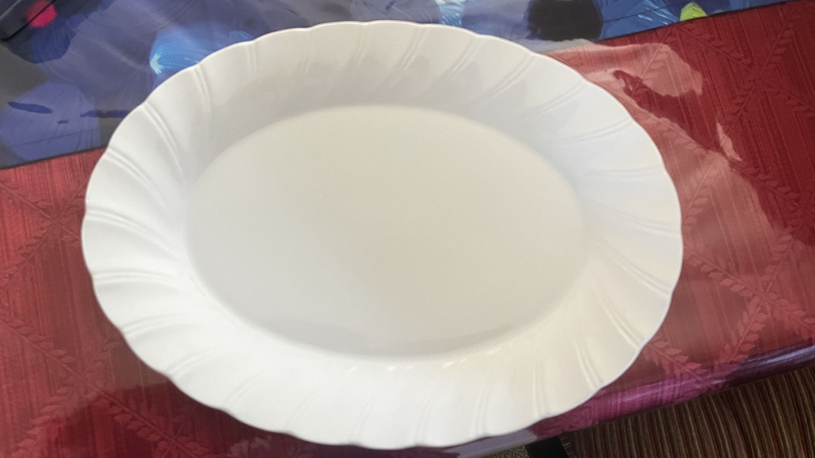 Sheffield Bone White Serving Platter