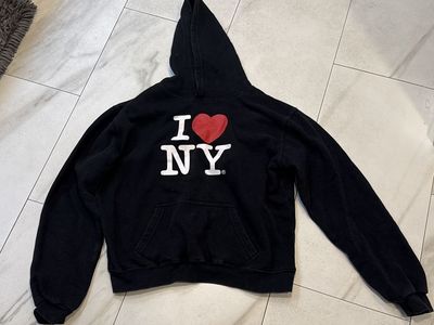 Size 10–12 black iHeart New York hoodie