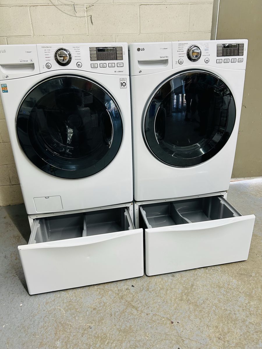 LG washer and dryer set