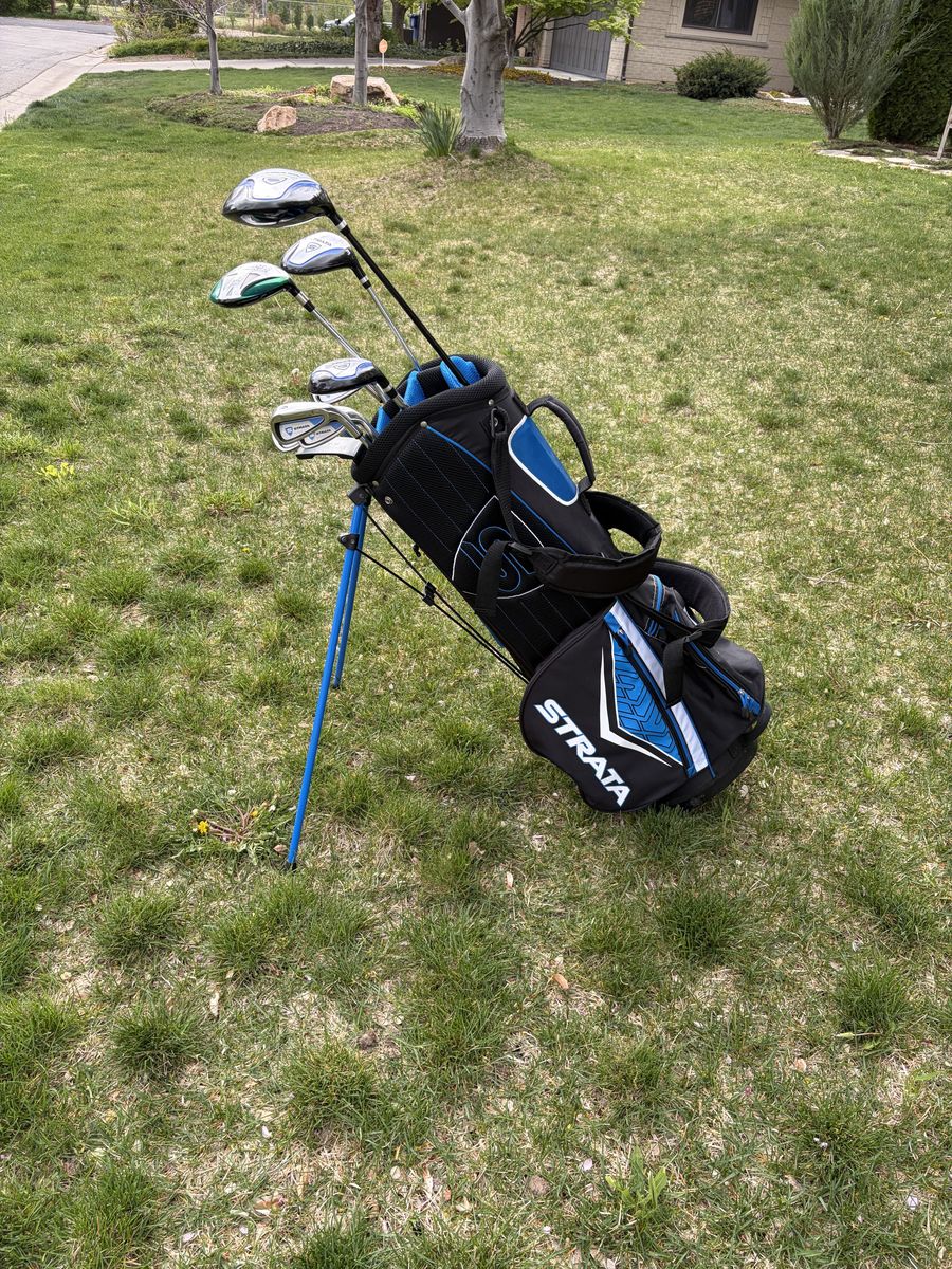 Callaway - Men's Strata Golf Set+Warrior 3W - 10 Clubs