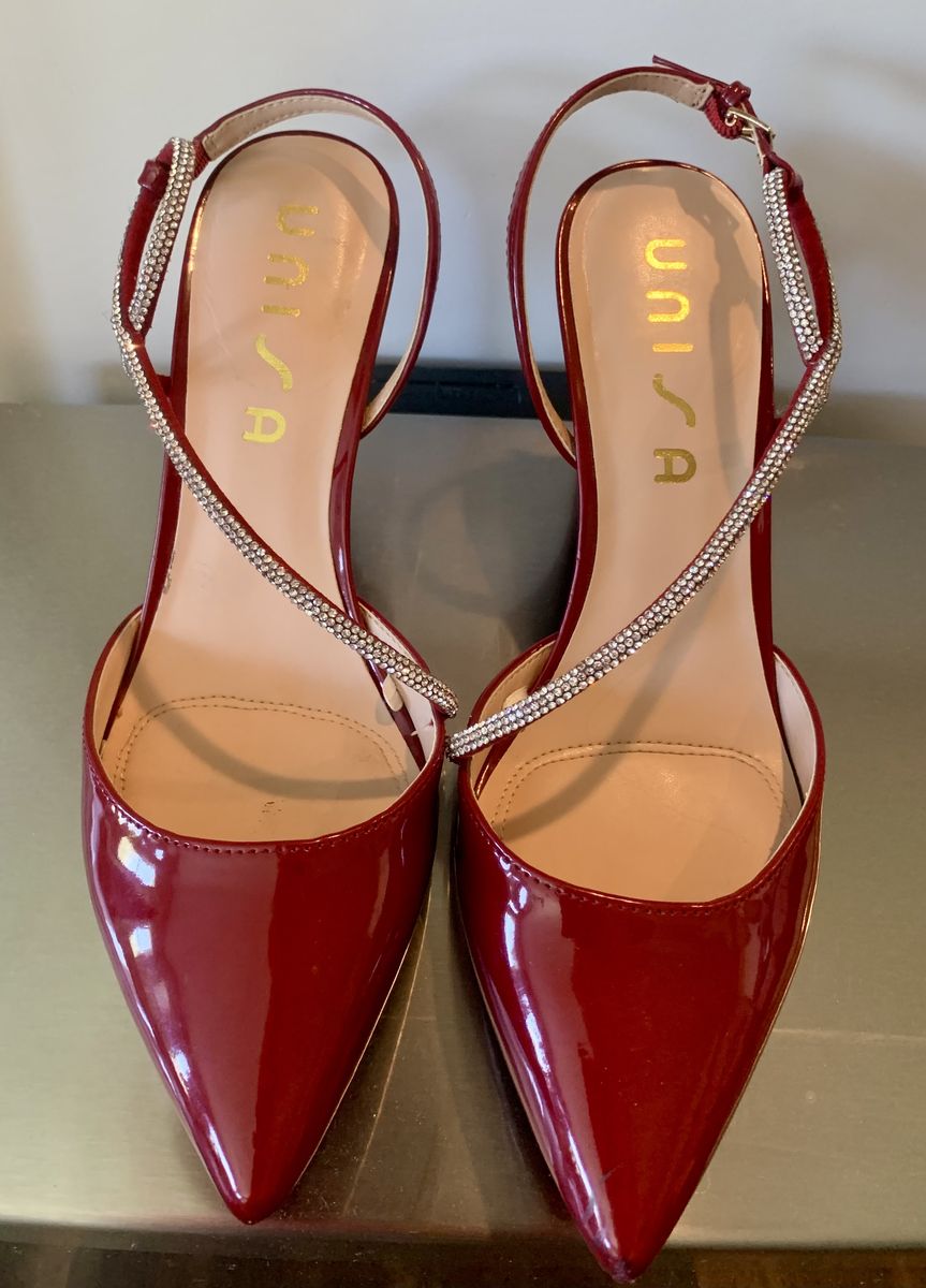 Red Heels Size 10 Worn 1 Time ever