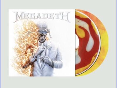Megadeth 2026 Red & Yellow Liquid Filled Vinyl
