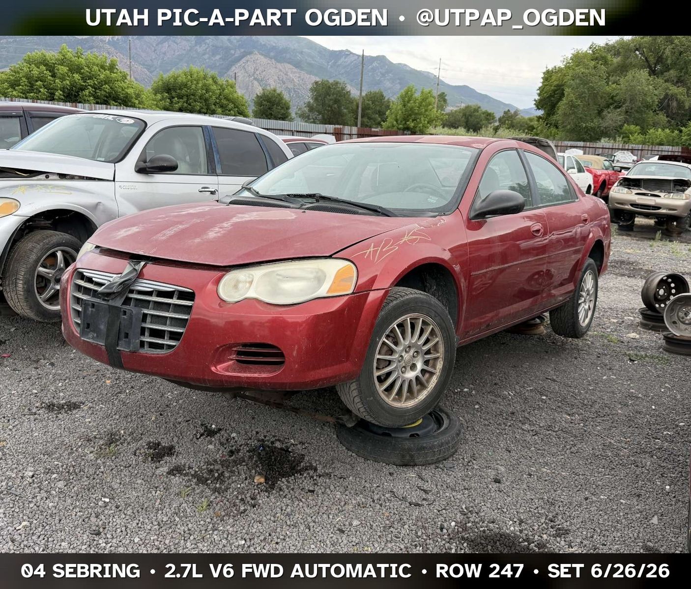 2004 Chrysler Sebring Parts - UTPAP Ogden