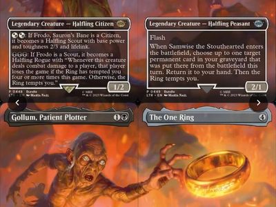 MTG The Lord of the Rings: Tales of Middle-earth Scene Sets - 70+ Near Mint Foils & Normals