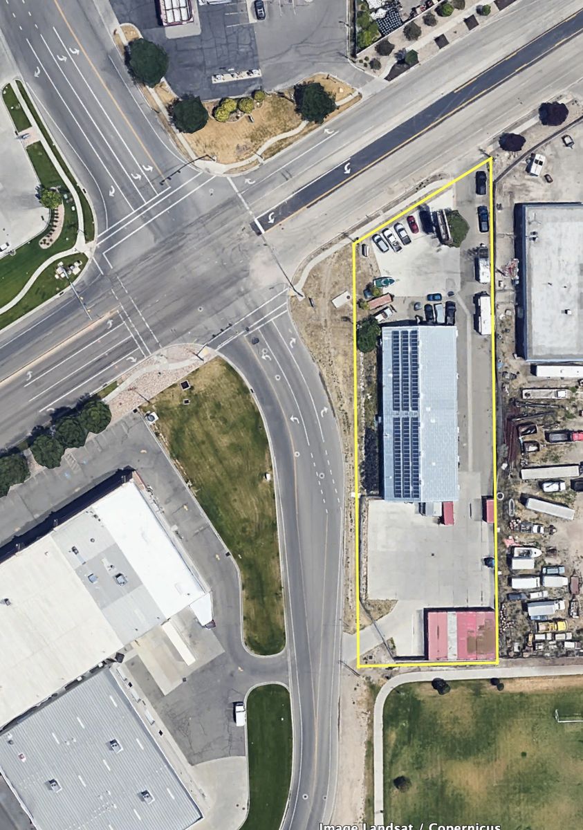 7,600 SF Industrial Building + 1 Acre Yard – West Jordan