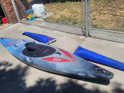 Savage Gravity Kayak with Skirt and Bladders