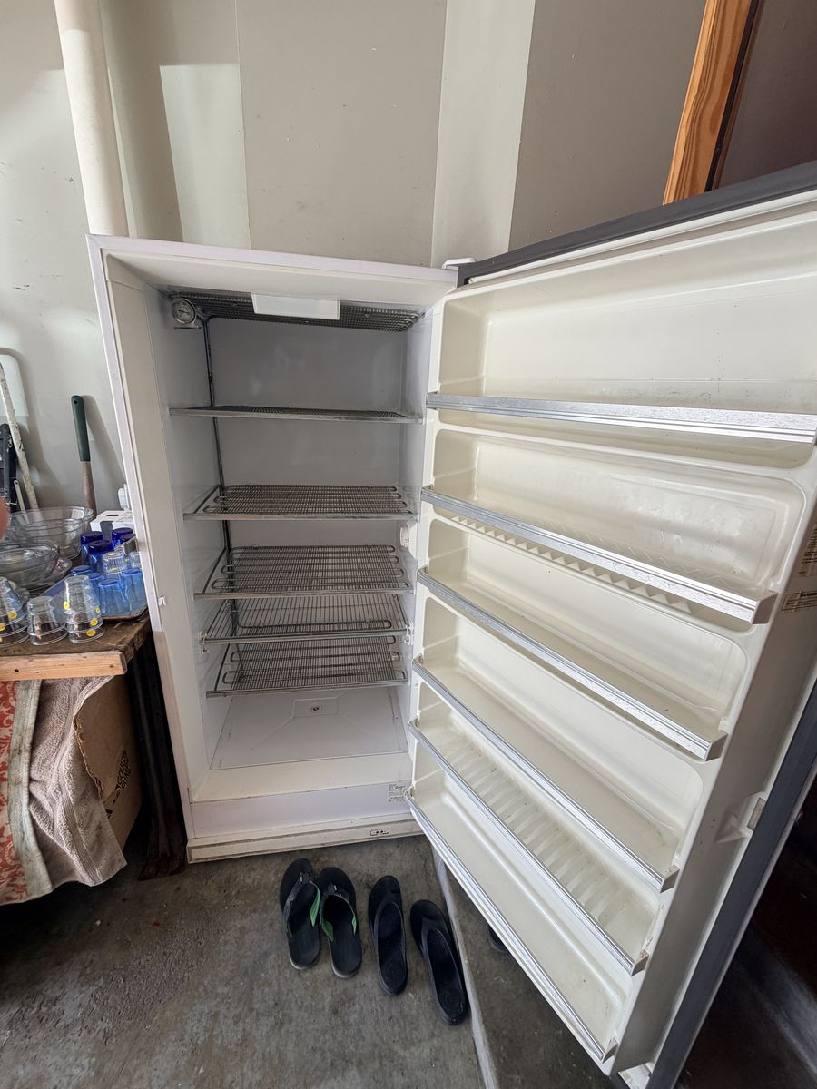 GE 21 Cu Ft Upright Freezer - Works Absolutely Great